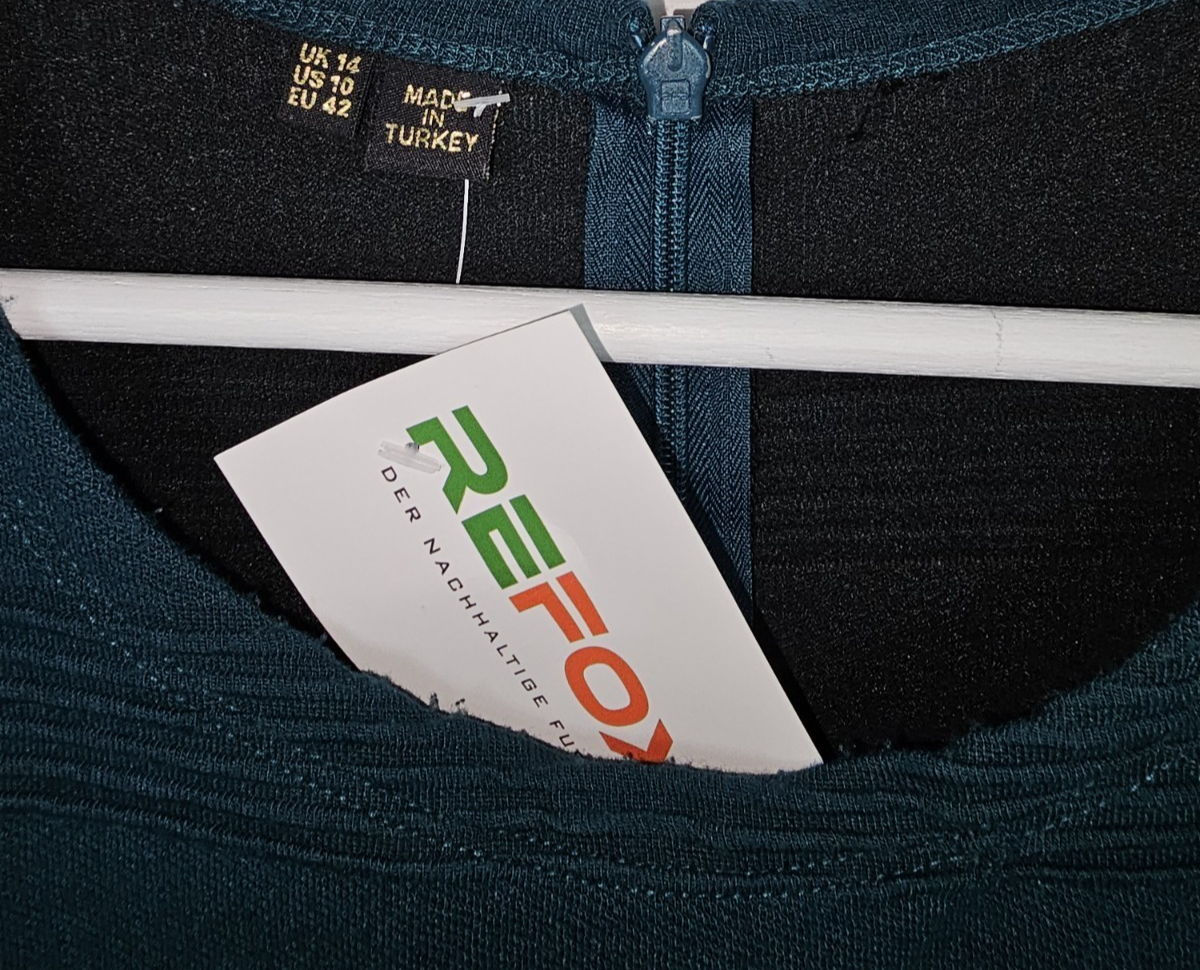 EK7547 Damen Kleid, grün, Gr.422