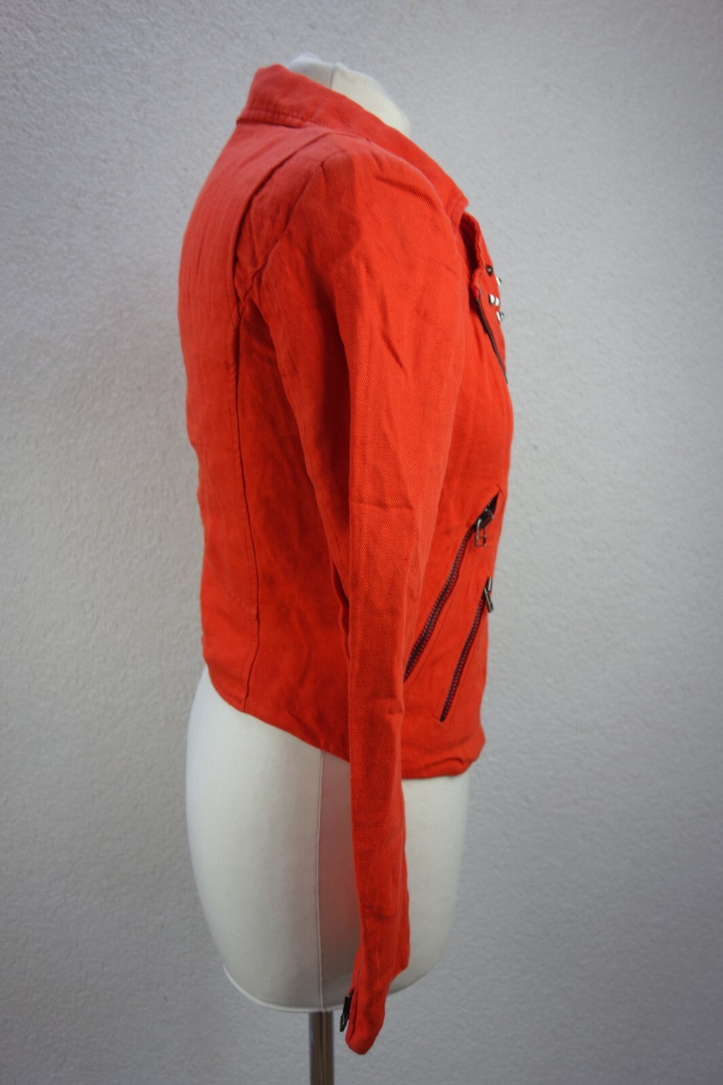 EK4110 Damen Jacke von Zara, orange, Gr. S3