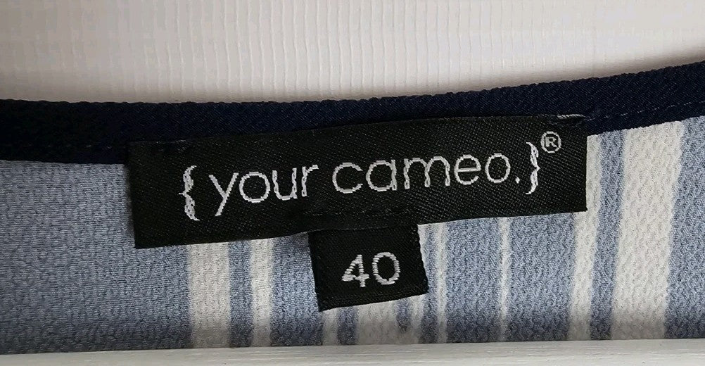 EK9666 Damen Bluse von Your Cameo, blau, Gr.402
