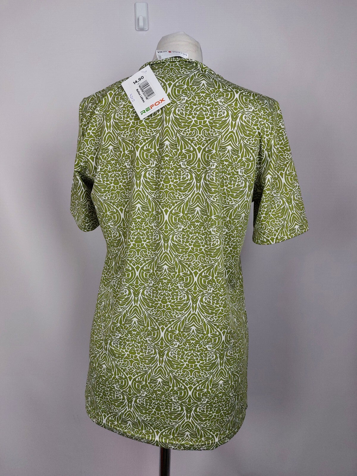 EK5124 Damen Shirt von Helena Vera, grün/weiß, Gr. 363