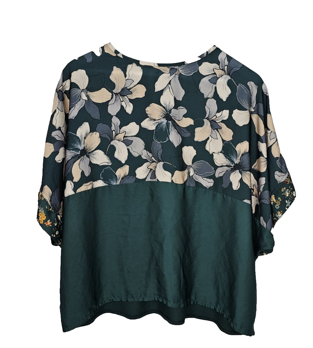 EK11236 Damen Bluse, Grün, Gr. L0