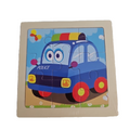 EB3088 Kleines Kinderpuzzel, Polizeiauto 0