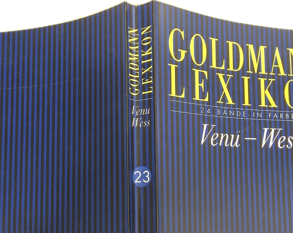 EB3826 Goldmann Lexikon, 24 Bänder in Farbe: Band 23, Venu-Wess2