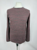 EK1188 Herren Pullover von edc, grau/lila, Gr. M0
