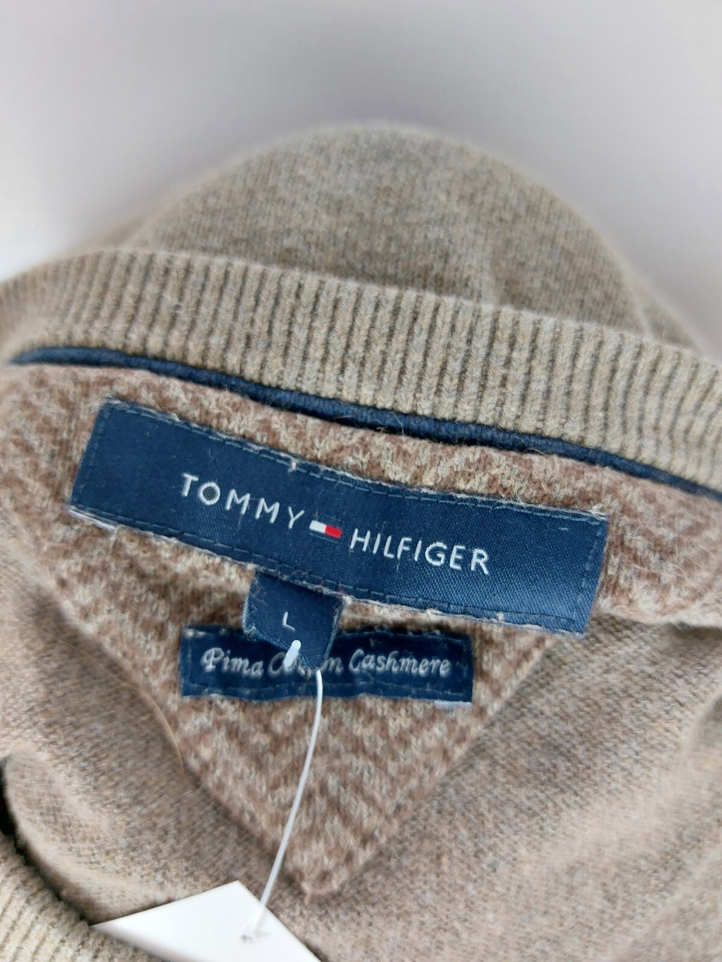 EK4405 Herren Pullover von Tommy Hilfiger, braun, Gr. L5