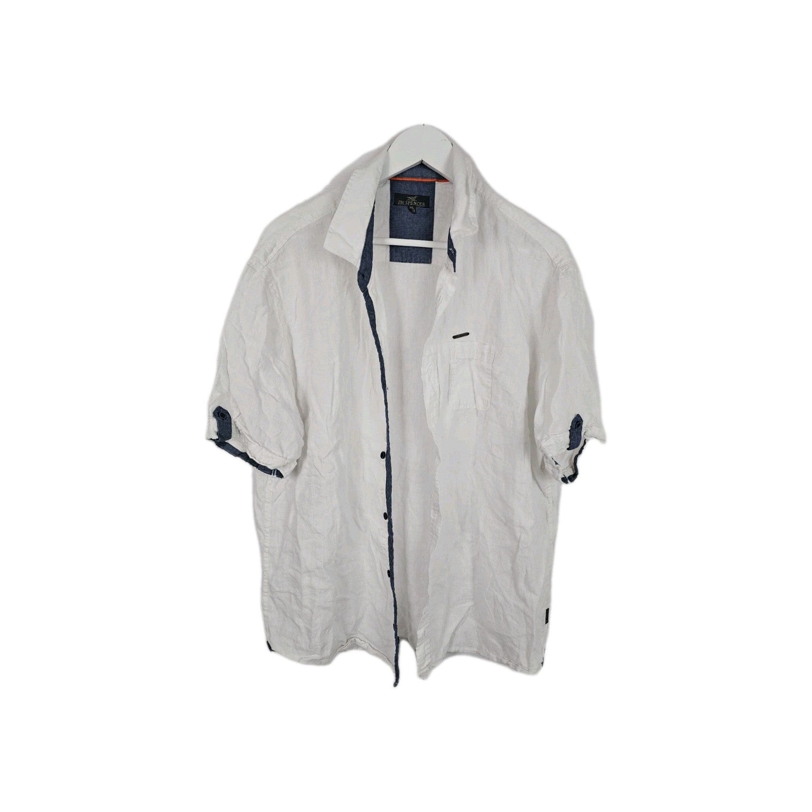 EK10774 Herren Hemd Jim Spencer Gr.3XL Weiß0