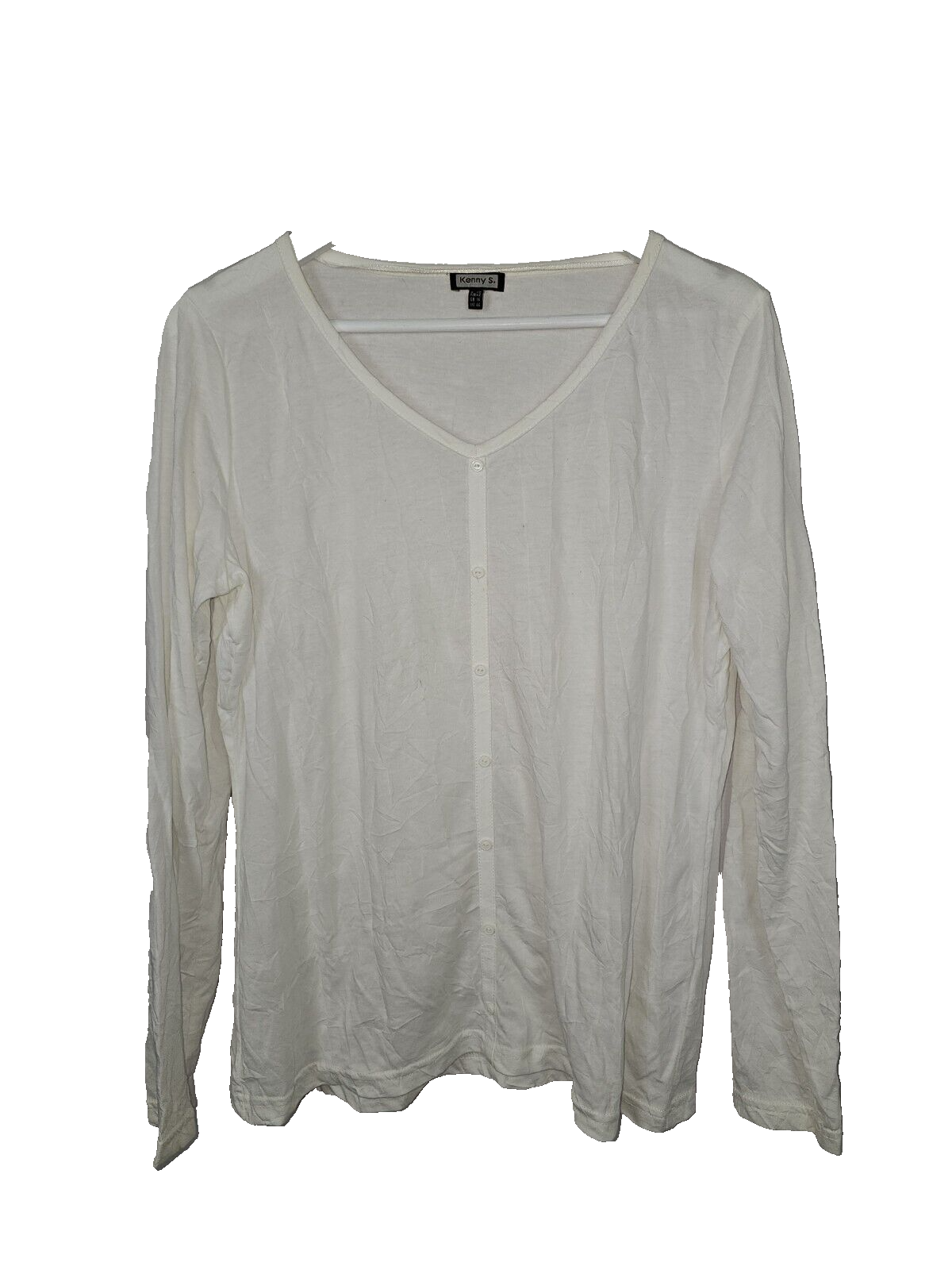 EK6936 Damen Langarmshirt, weiß, Gr.400