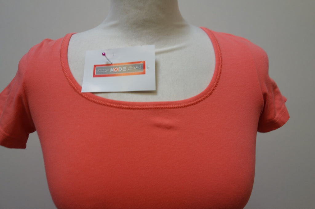 EK3528 Damen T-Shirt von Vero Moda, lachsfarben, Gr. XS1