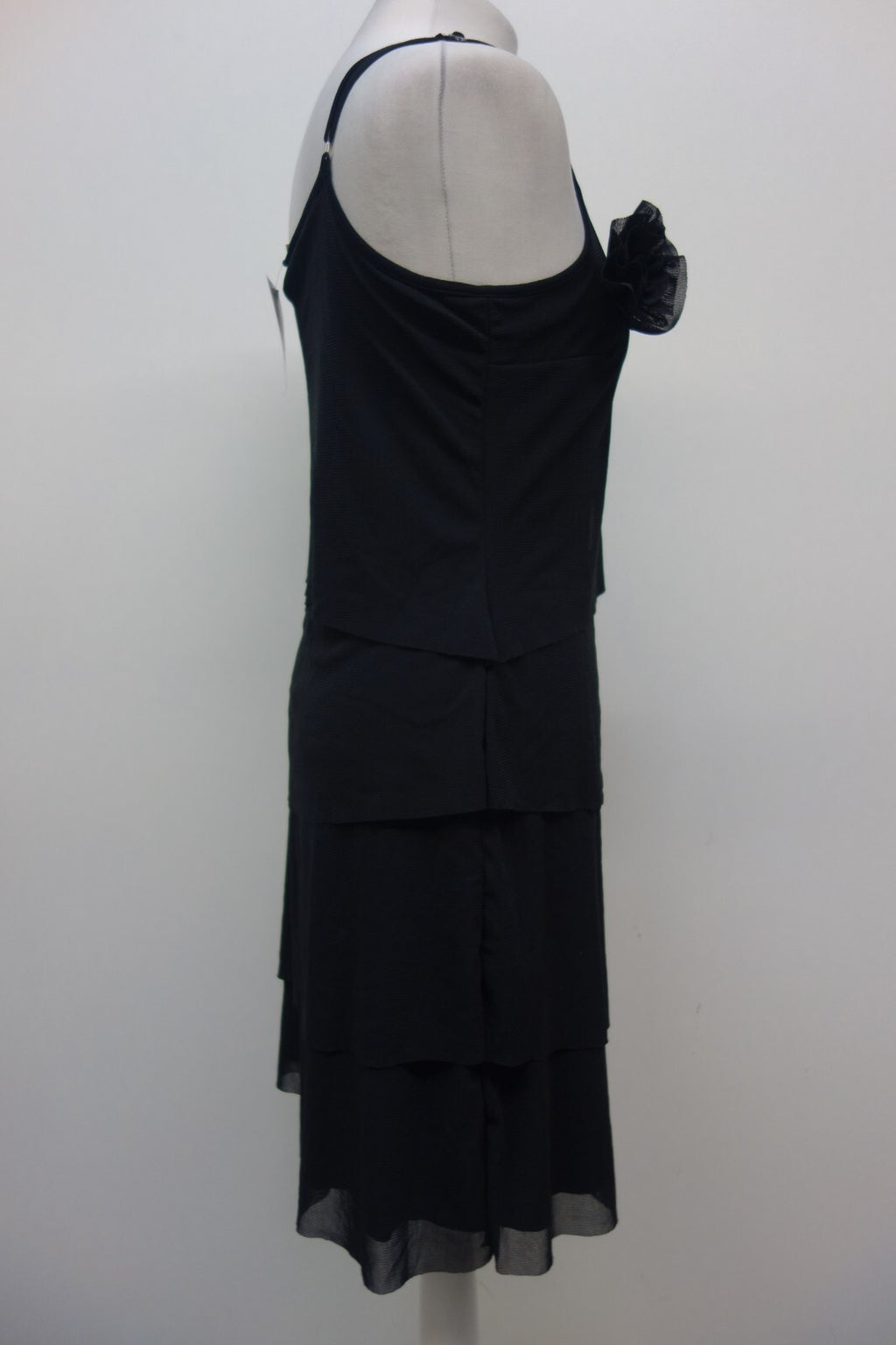EK1740 Damen Kleid von Qiero, schwarz, Gr. 404