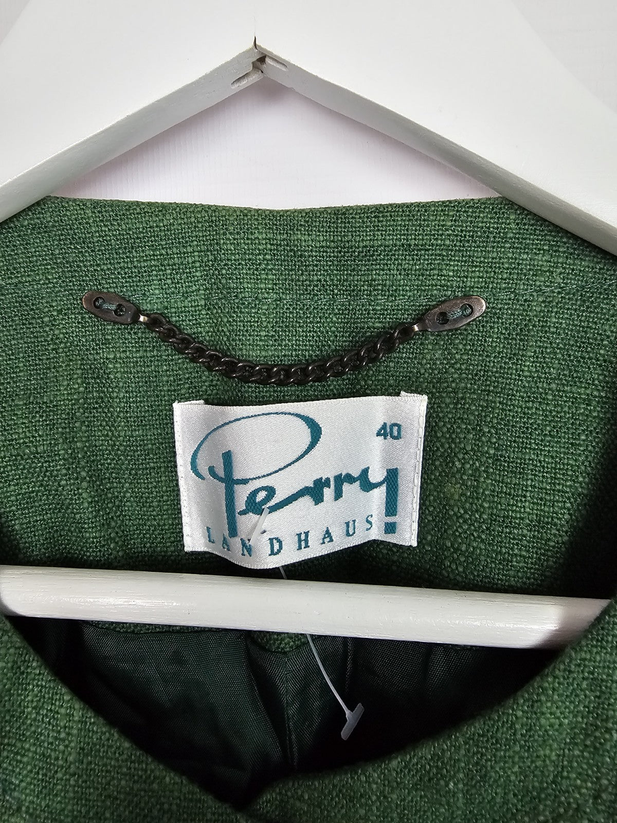 EK10197 Damen Trachtenweste von Perry, Grün, Gr. 401