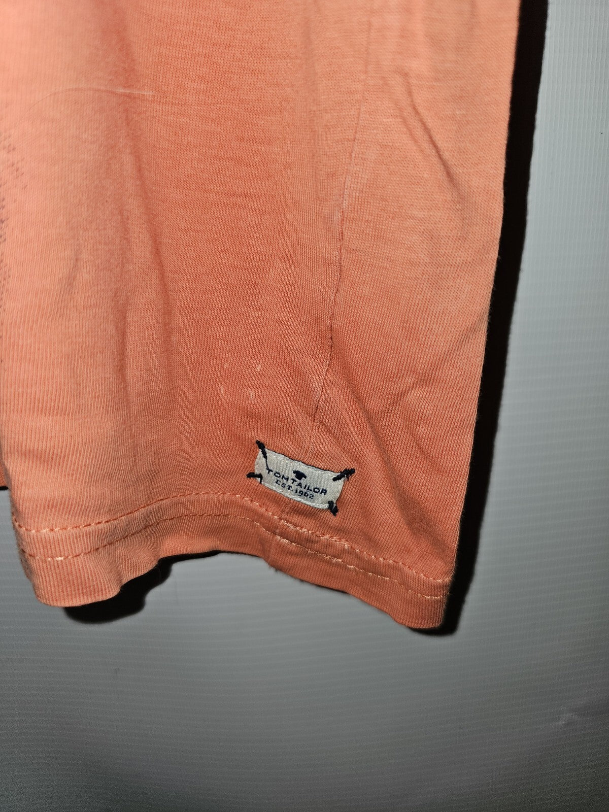 EK0306 Jungen Tshirt von Tom Tailor, Orange Gr. 104/1101
