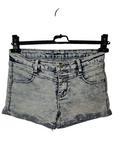 EK1238 Damen Shorts von FBsister, Weiß/blau, Gr.xs0