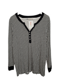 EK7039 Damen Shirt von Mona, weiß-schwarz, Gr.440