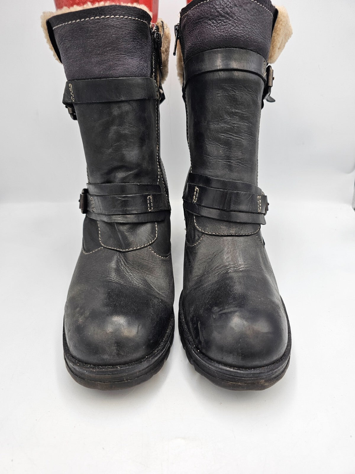 ES0293 Damen Stiefeletten von Stone Walk, schwarz, gr. 410