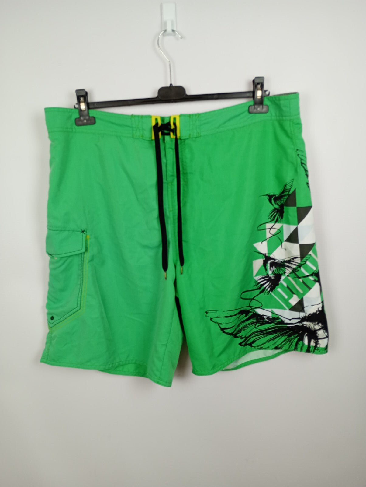 EK5117 Herren Badeshorts von Puma, grün, Gr. 56/580