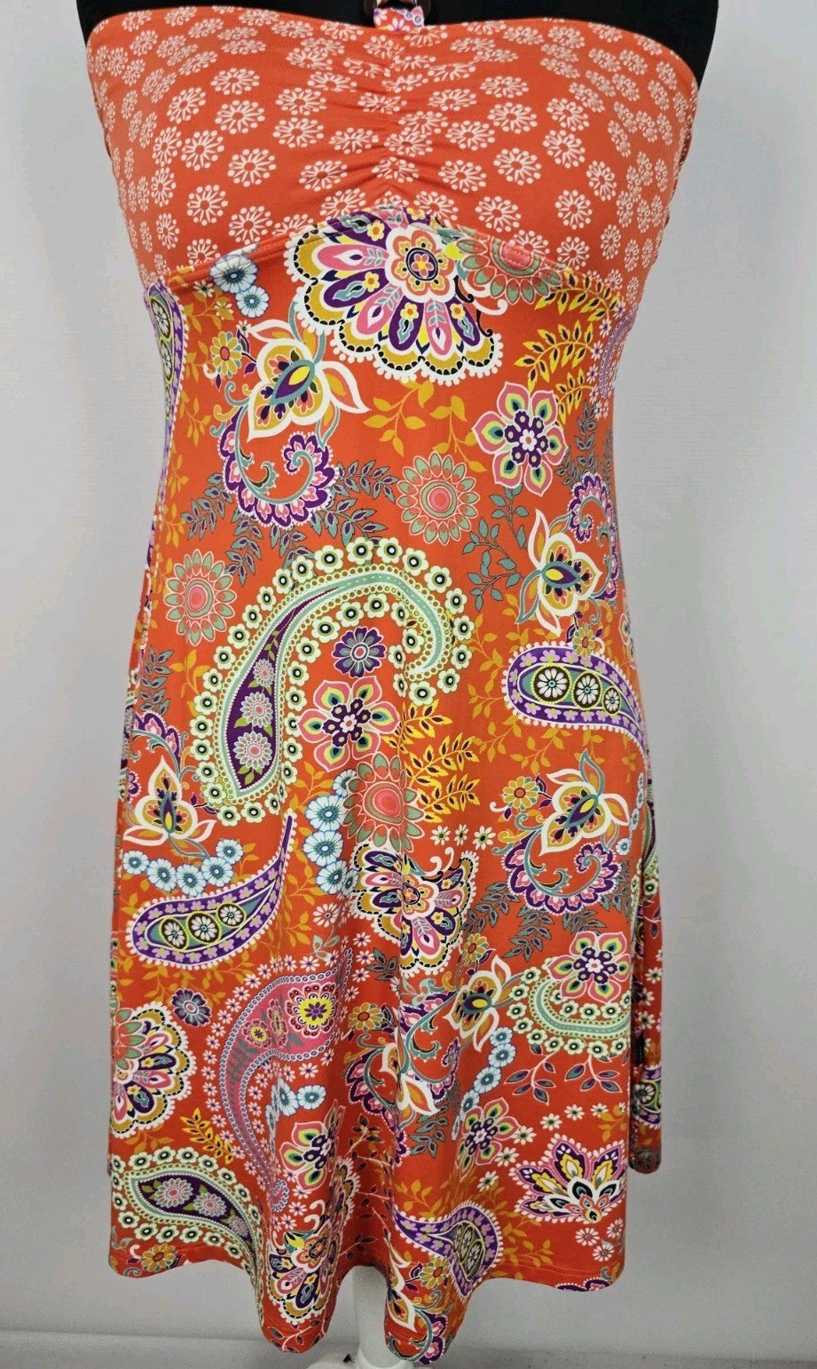 EK9365 Damen Kleid von Cyell, Orange, Gr. M1