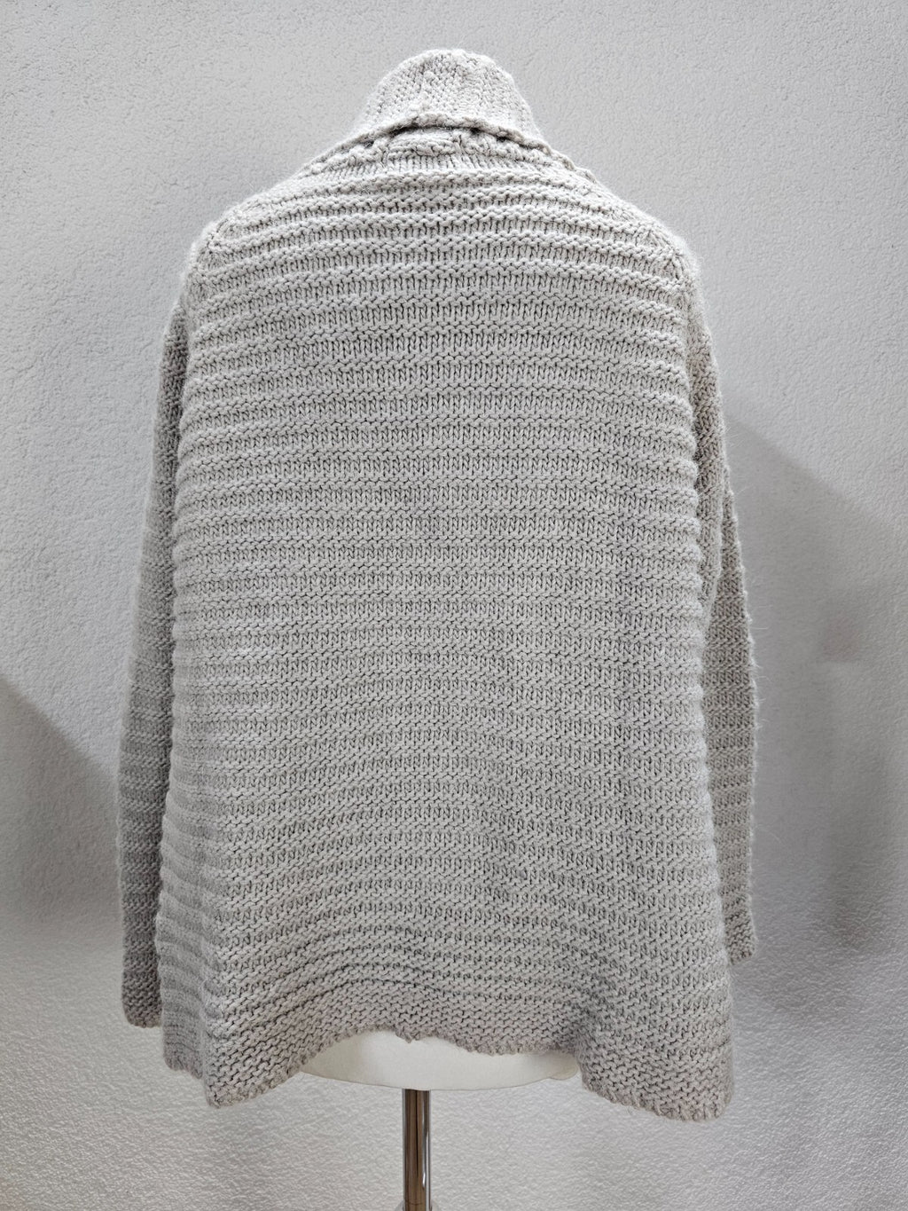 EK6167 Damen Strickjacke von Amy Vermont, grau, Gr. 383