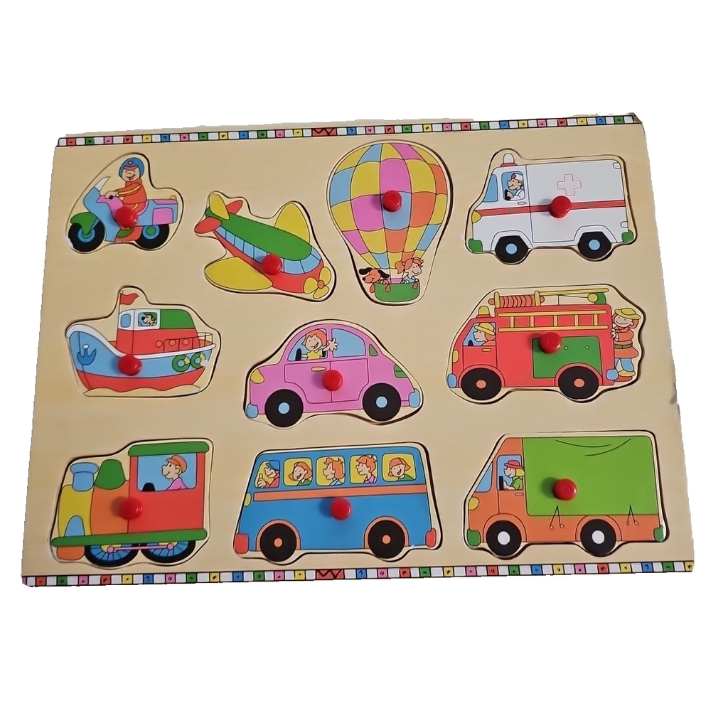EB2683 Kinder Puzzel Spiel aus Holz, 10 Teile 0