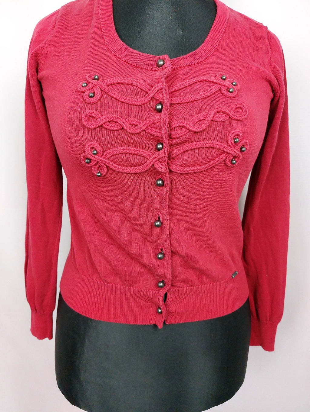EK3764 Damen Strickjacke von Guess, rot, Gr.L2
