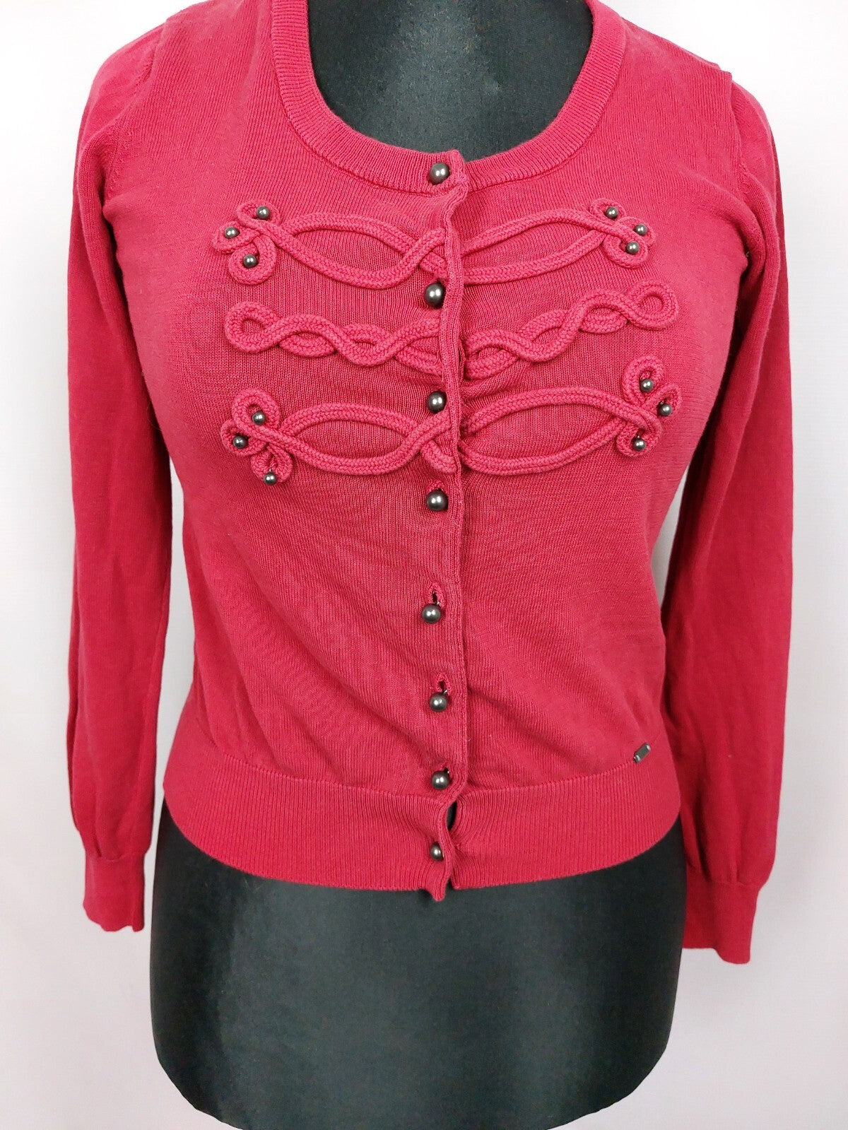 EK3764 Damen Strickjacke von Guess, rot, Gr.L2