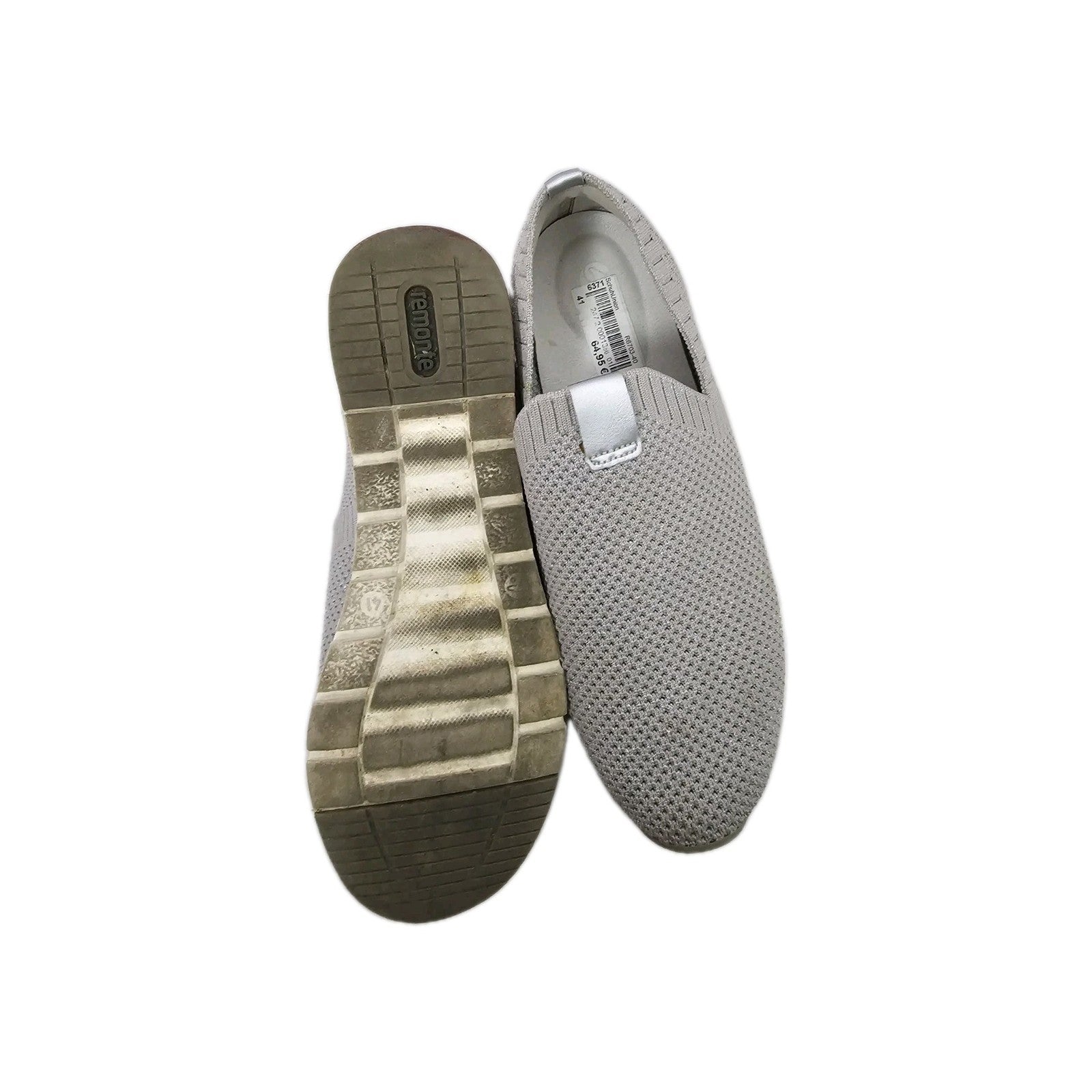 ES845 Damen Sneaker von Schuhunion, Grau, Gr. 415