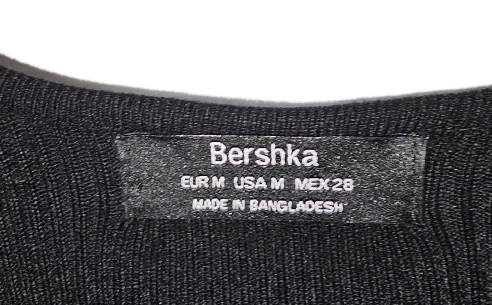 EK9414 Damen Kleid von Bershka, schwarz, Gr.M1