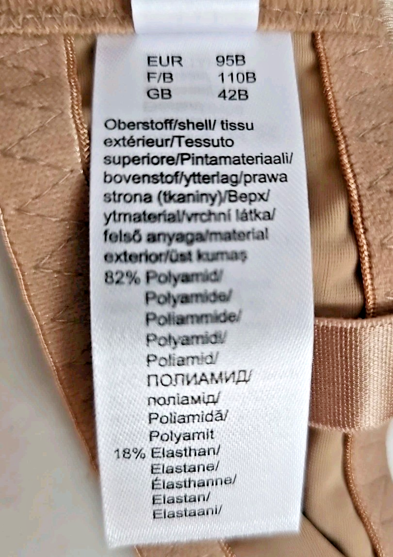 EK8688 Damen BH von Bodyflirt, Gr.95B,  Beige3