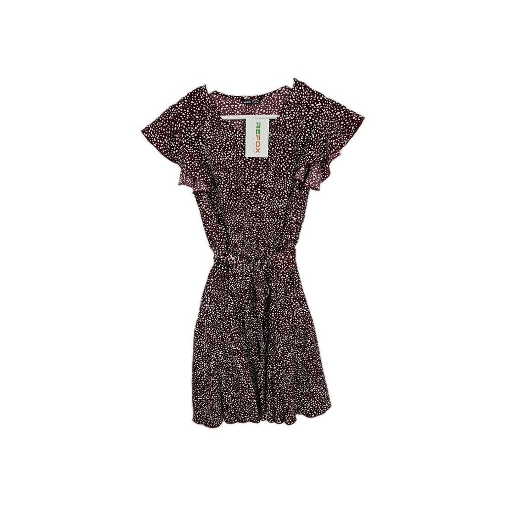 EK10024 Damen Kleid Shein Gr.36 Rot0