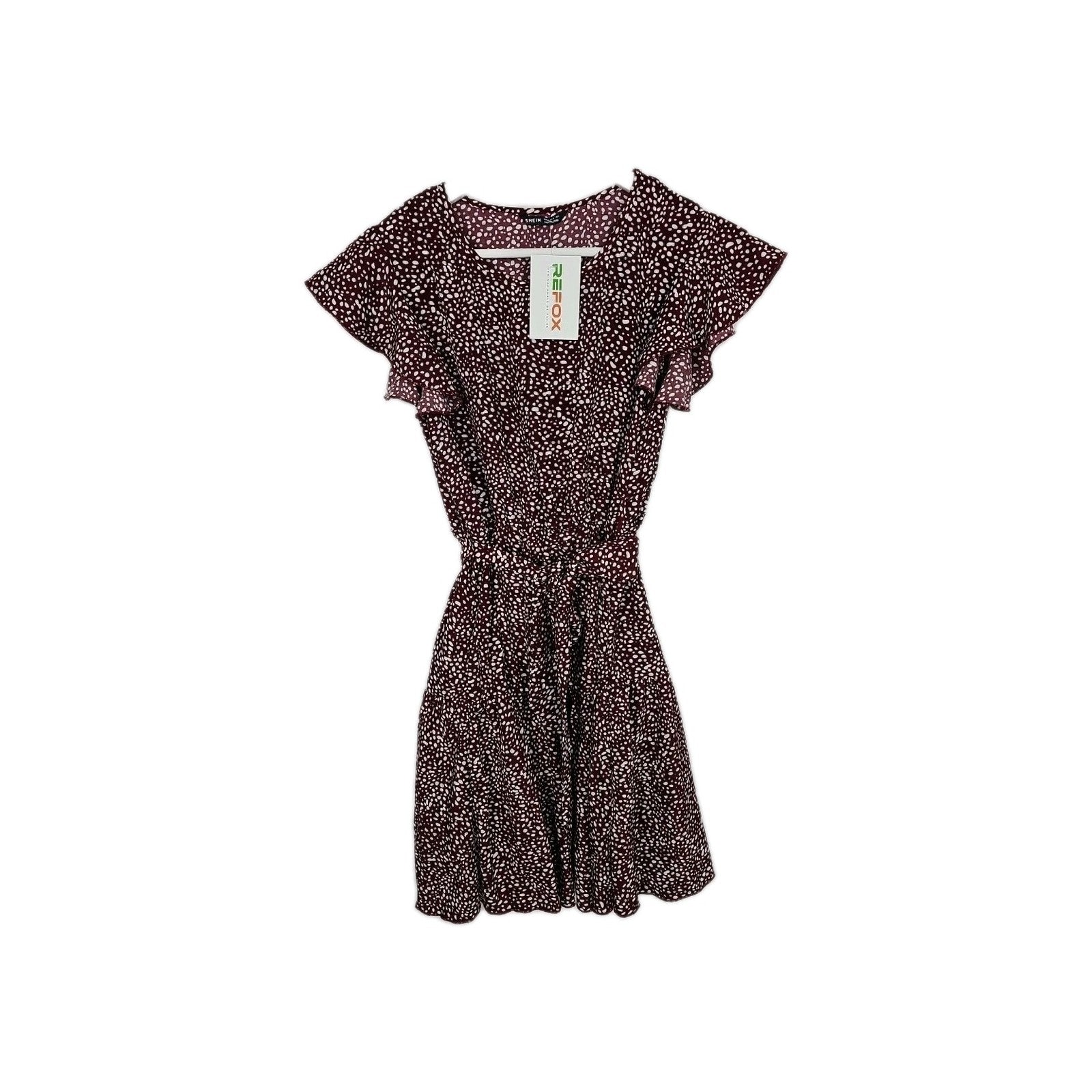 EK10024 Damen Kleid Shein Gr.36 Rot0