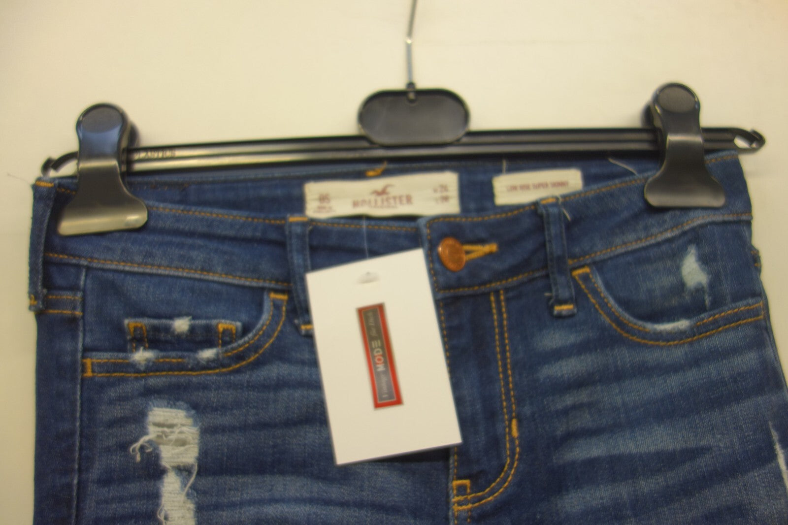 EK1528 Damen Jeans von Hollister, blau, W24 L281