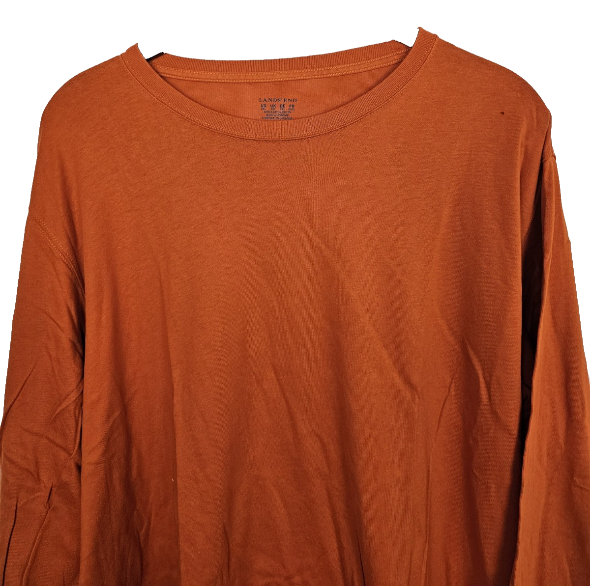 EK8487 Herren Sweatshirt von Lands'end, Orange, Gr. XXL1