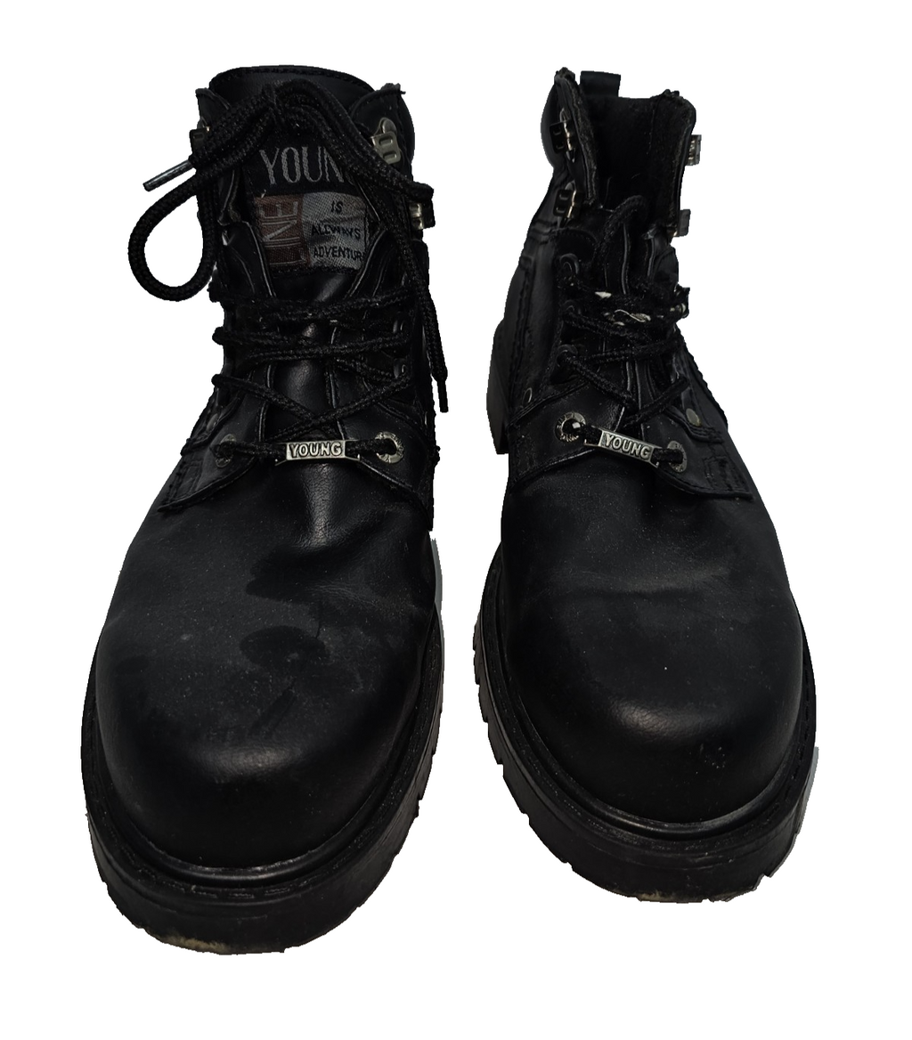 ES185 Herren Stiefel von Young Line, Schwarz,  Gr. 451