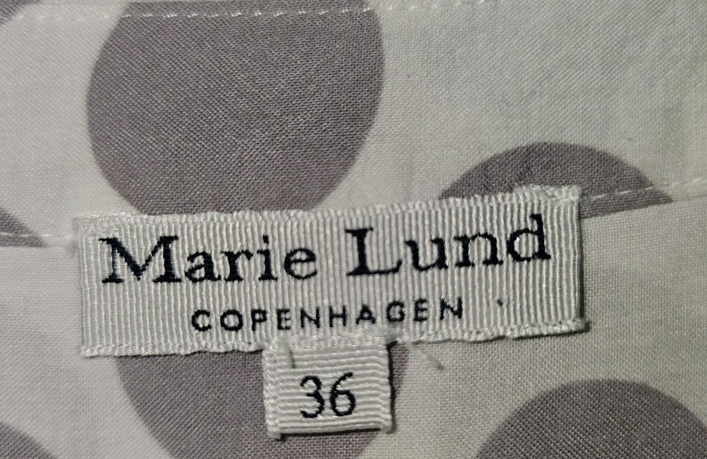 EK9954 Damen Bluse von Marie Lund, weiß-grau, Gr.361
