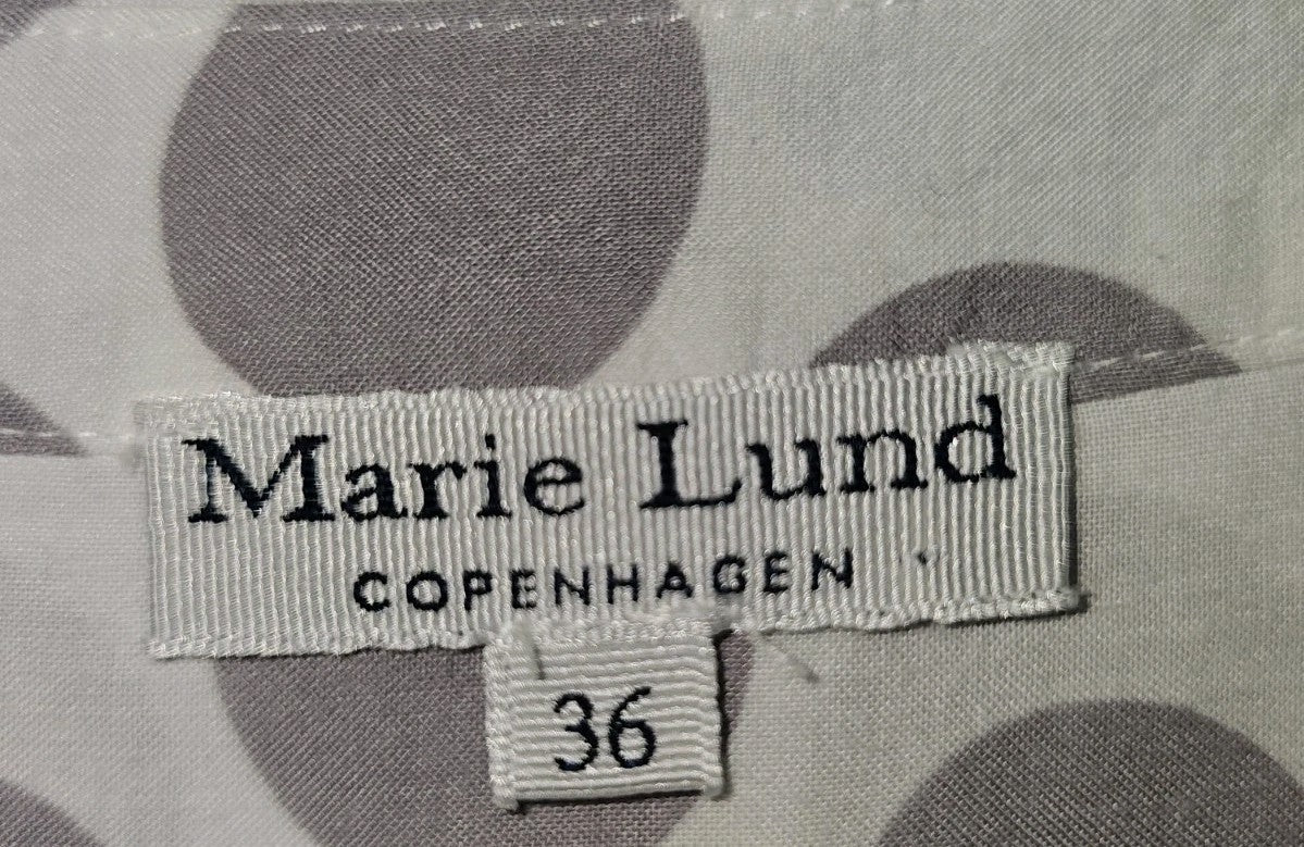 EK9954 Damen Bluse von Marie Lund, weiß-grau, Gr.361