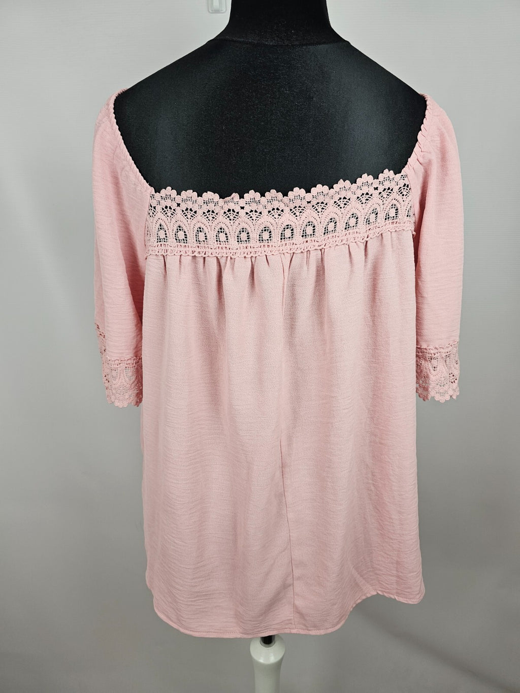 EK0579 Damen Bluse SheIn Curve, rosa, Gr. XL3
