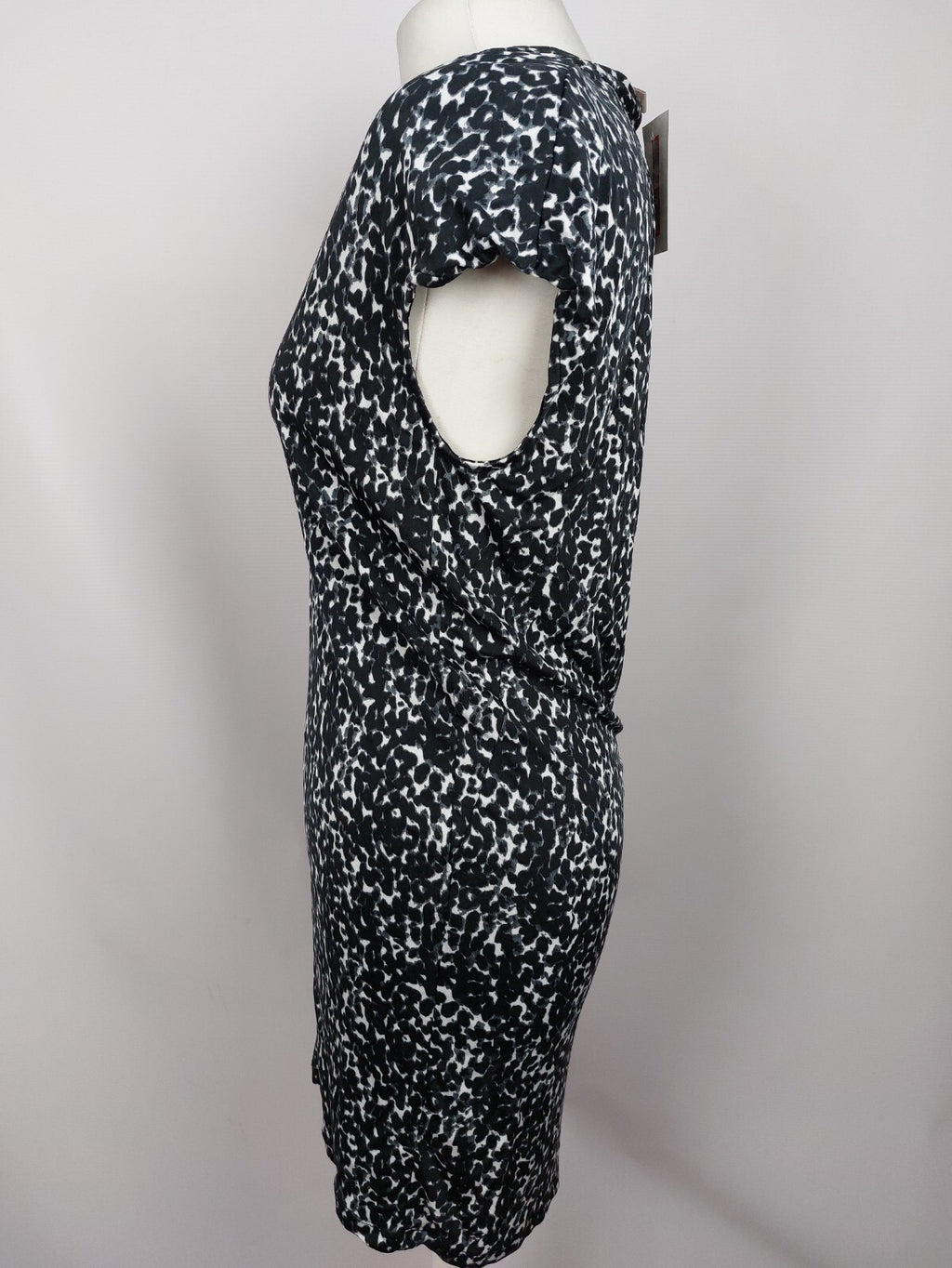 EK4974 Damen Kleid von H&M, schwarz/weiß, Gr. 343