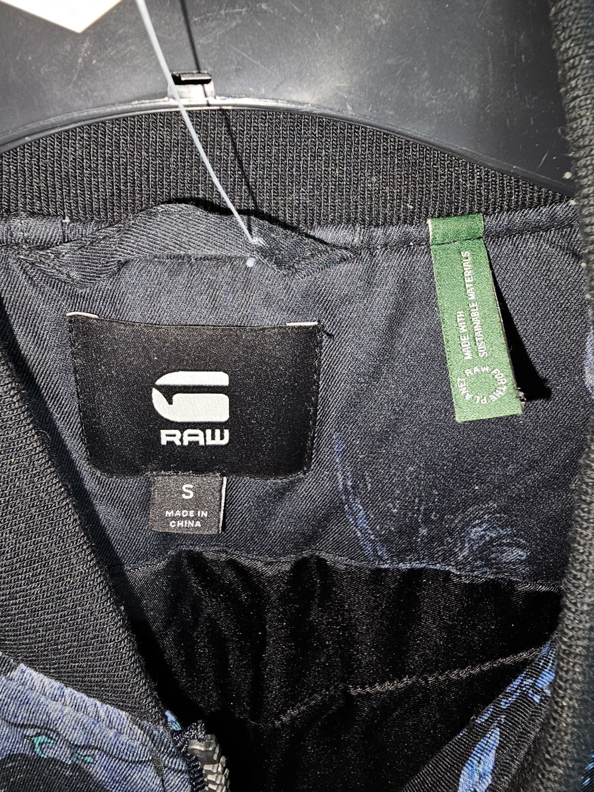 EK7840 Unisex Jacke von Raw, Blau, Gr.S3