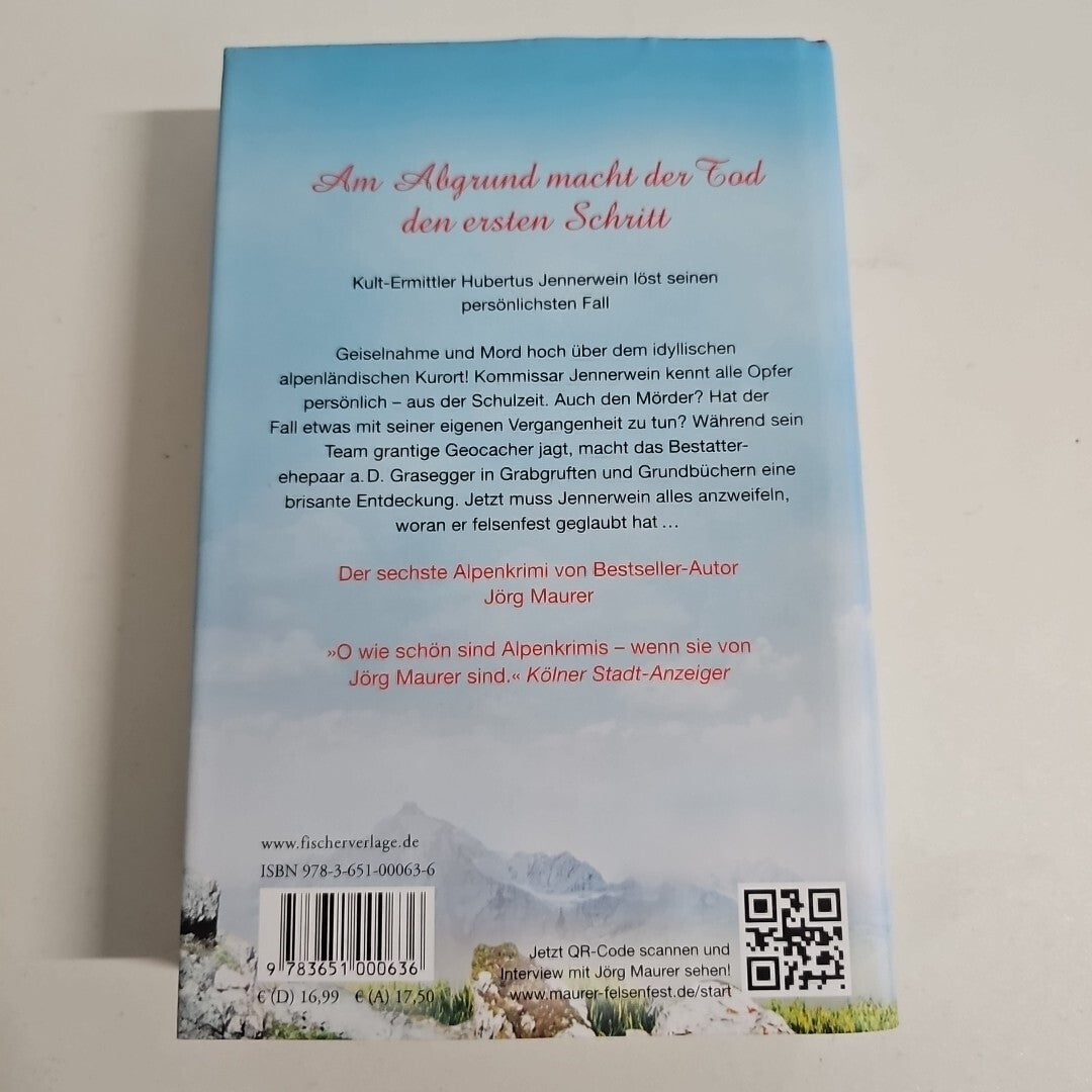 EB2227 Felsenfest: Alpenkrimi von Jörg Maurer 1
