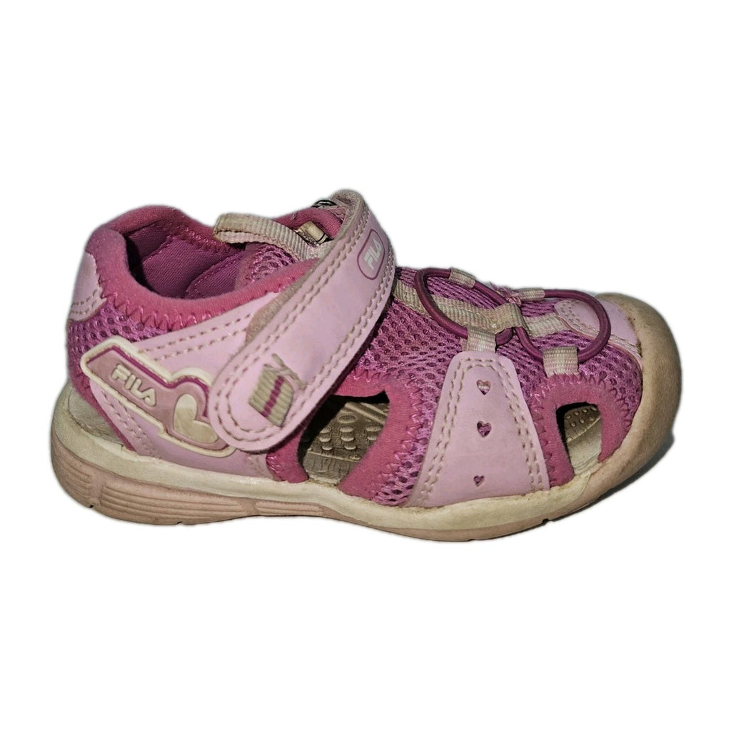 ES898 Mädchen Sandalen von Fila, pink, Gr.252