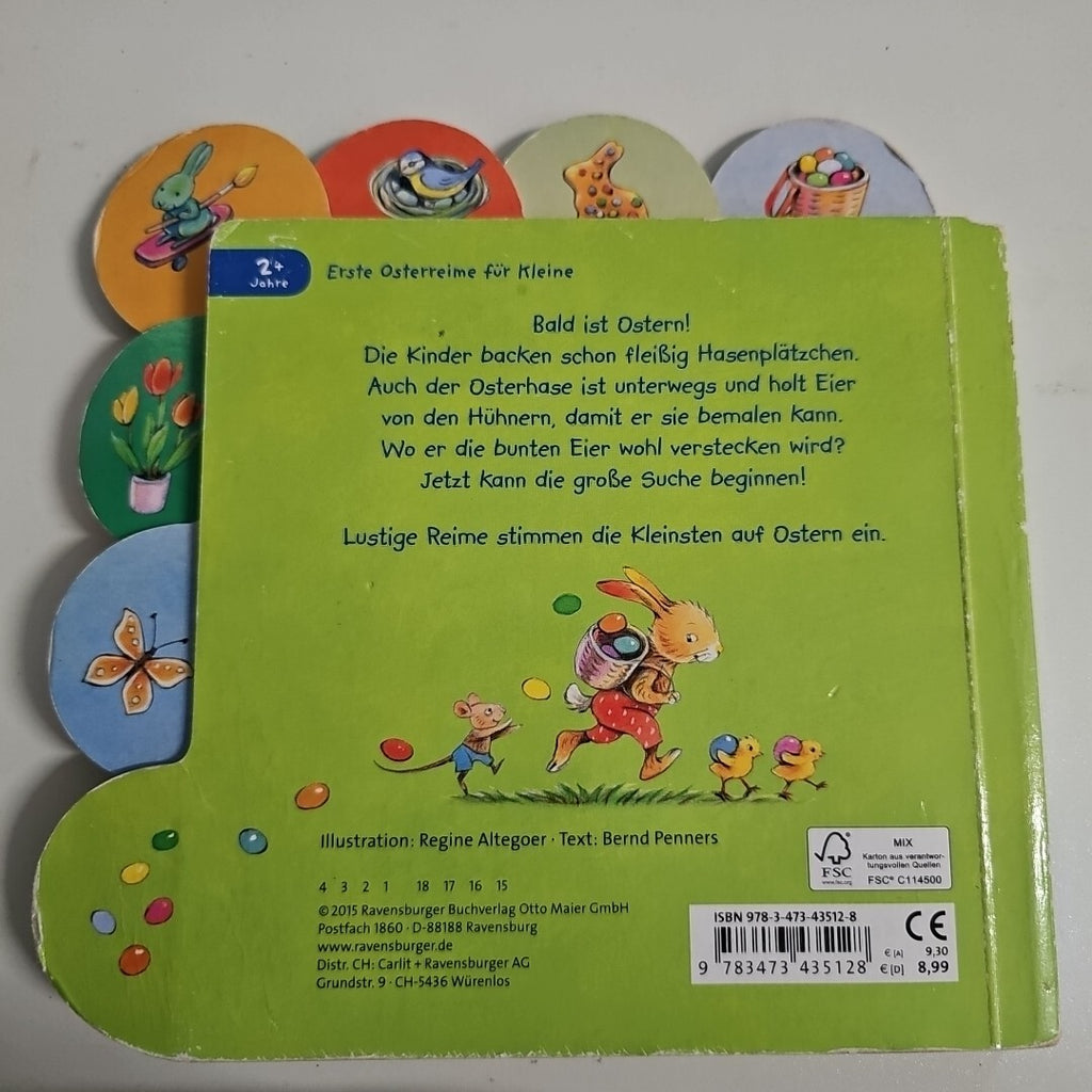 EB0260 Mein liebstes Osterbuch von Bernd Penners (2015, Kartonbuch)1