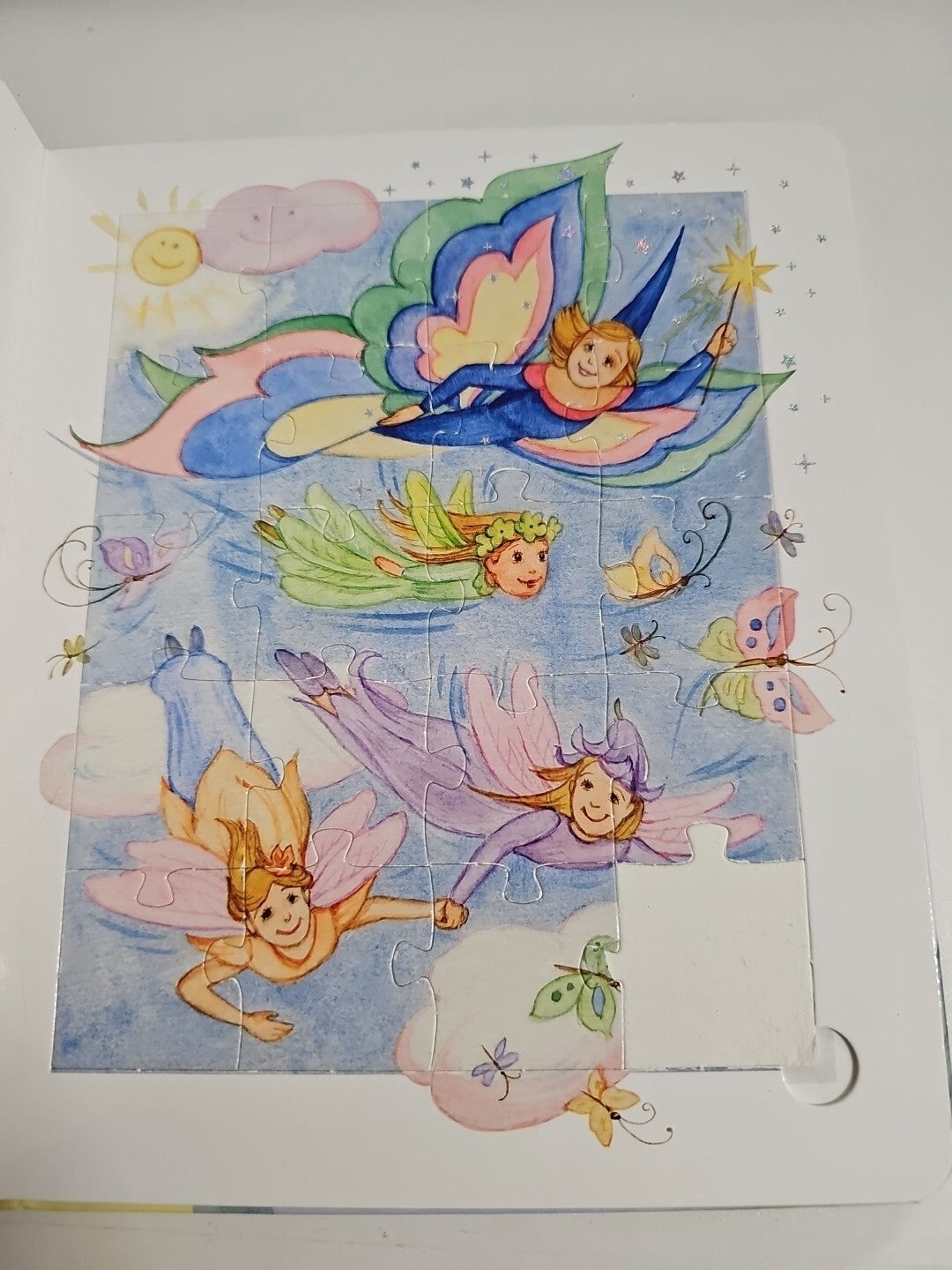EB979 Puzzlebuch Kinderbuch Die kleine Fee Gebundene Ausgabe2