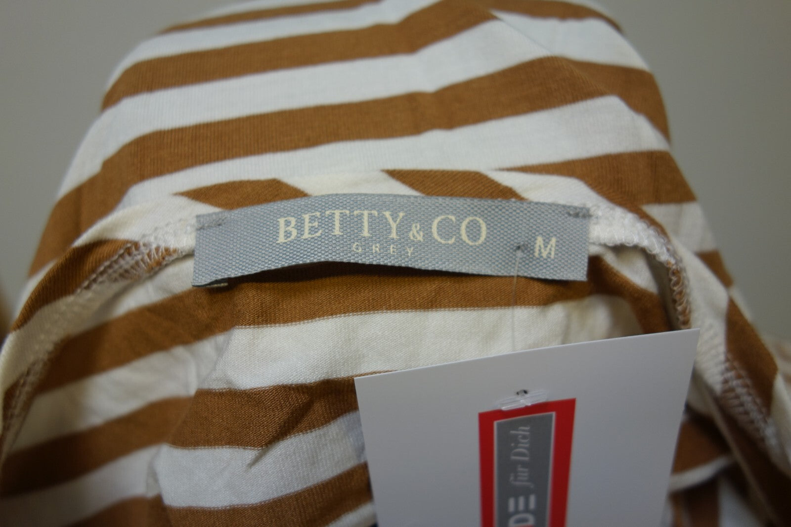 EK0907 Damen T-Shirt von Betty und co. gestreift, Gr. M4