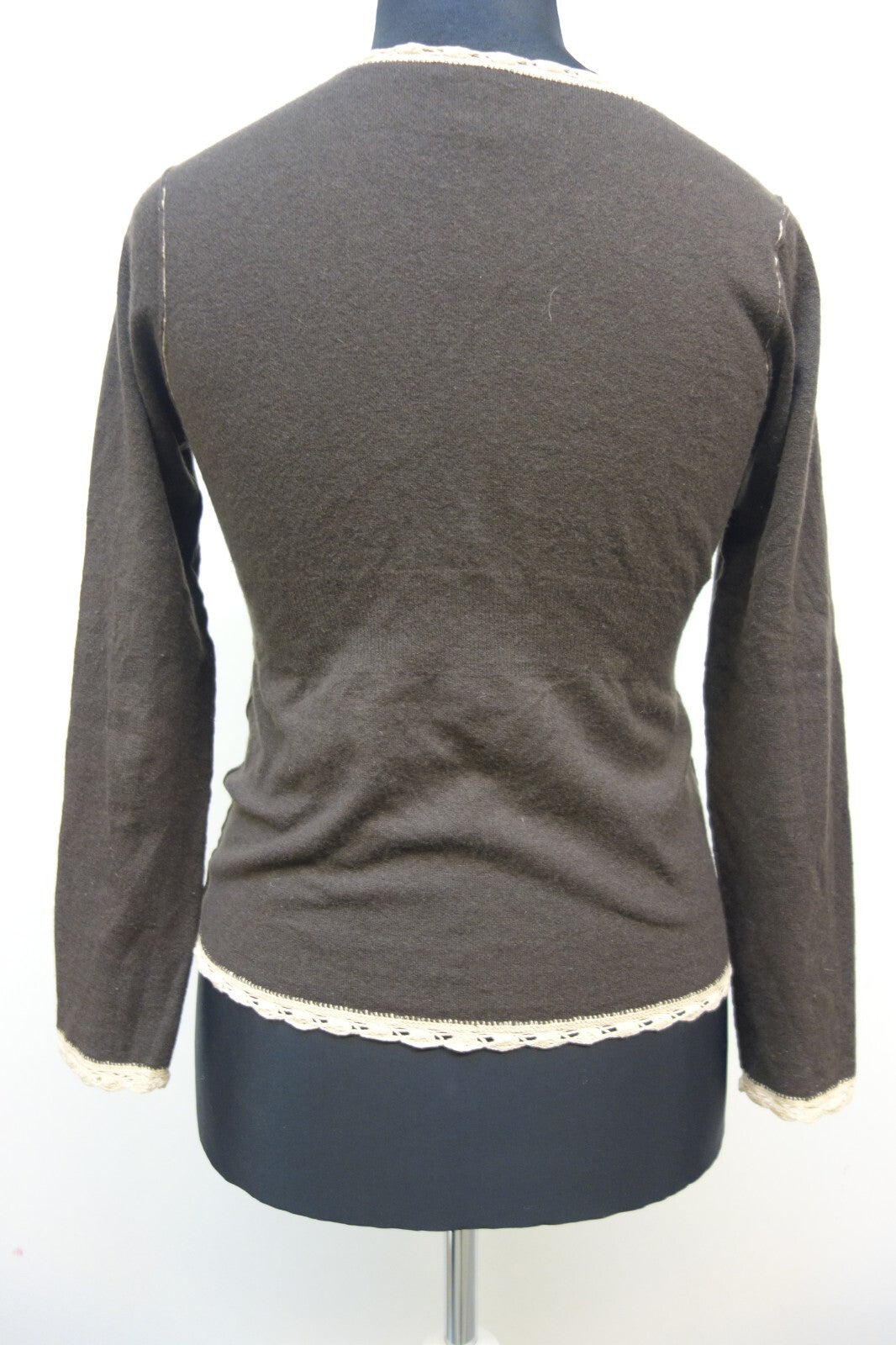 EK0756 Damen Strickjacke von New Scotland, braun4