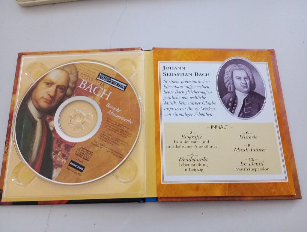 EC 43 CD "Die Grossen Komponisten" - Bach - Barocke Meisterwerke 2