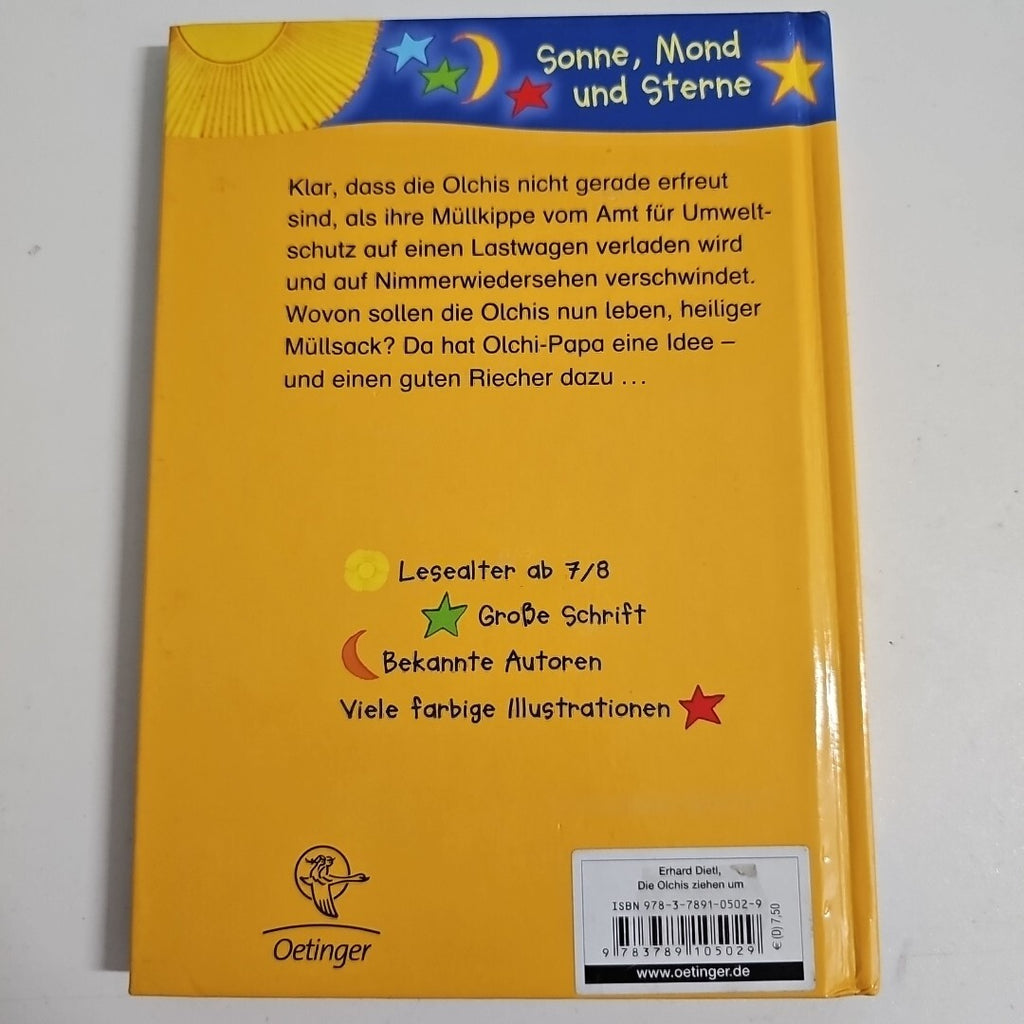 EB1910 Erhard Dietl Die Olchis ziehen um(Mängelexemplar)2