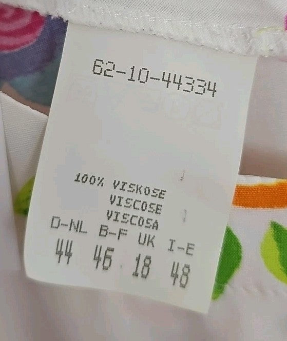 EK9552 Damen Kleid Gr.M Weiß1