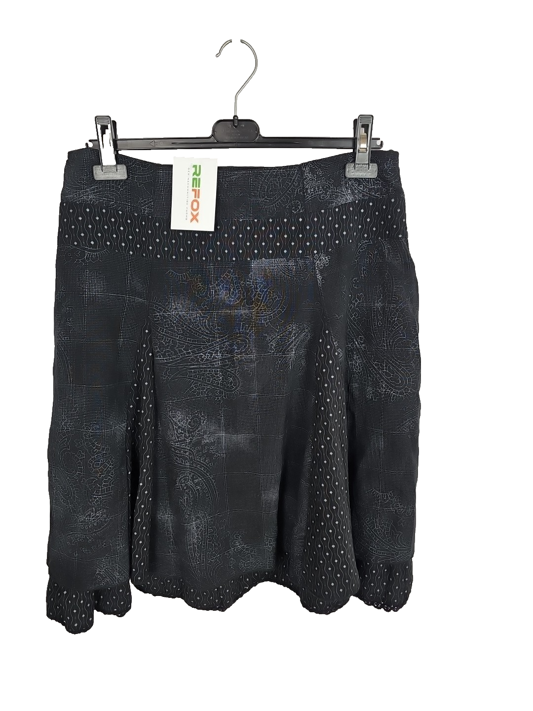 EK 7226 Damen Rock Promod   Schwarz Grau Gr L 420