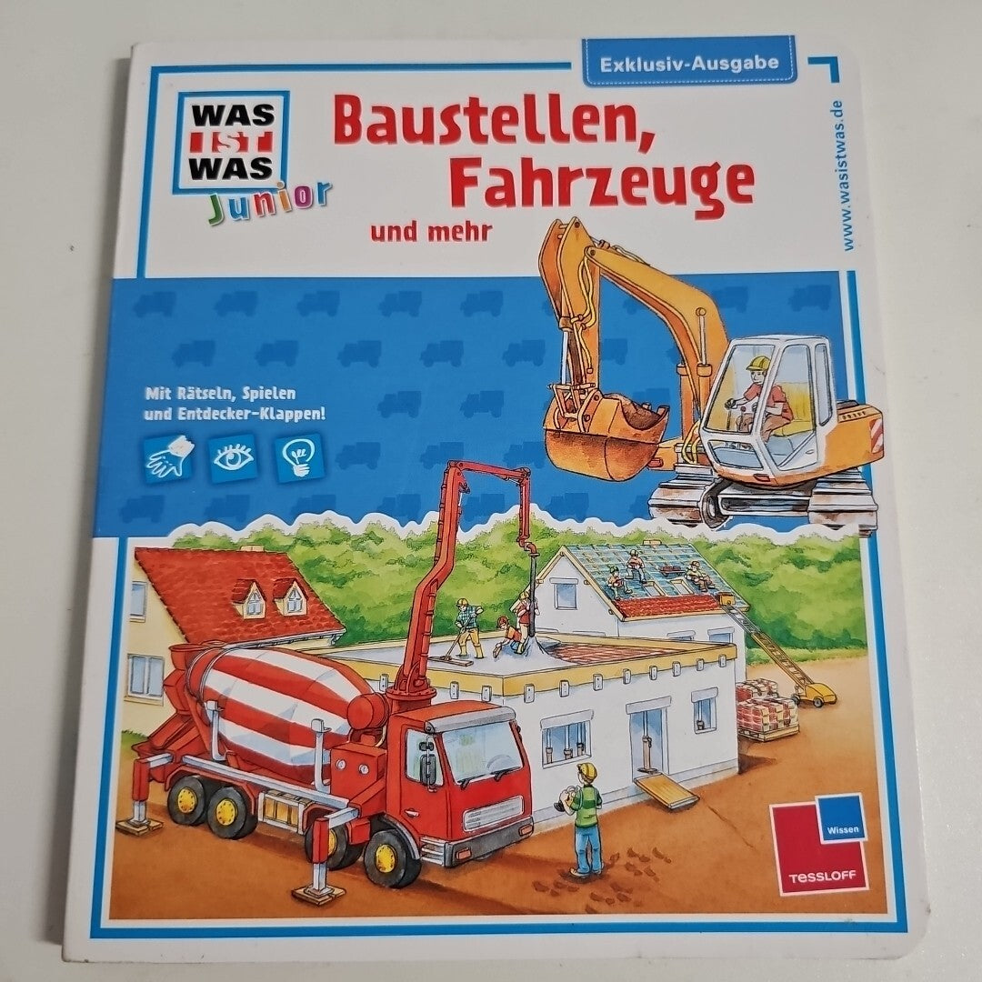 EB1052 Was ist was , Baustellen, Fahrzeuge0