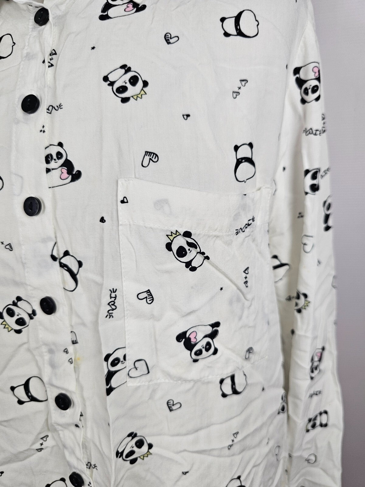 EK5606 Damen Bluse von FB Sister, weiß, Gr. M3