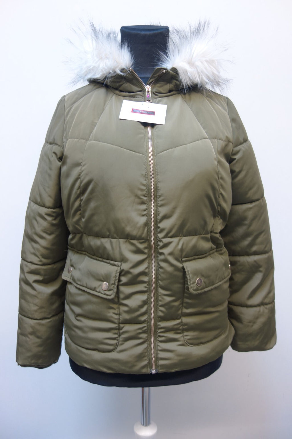 EK3717 Grüne Damenwinterjacke von Clockhouse 0